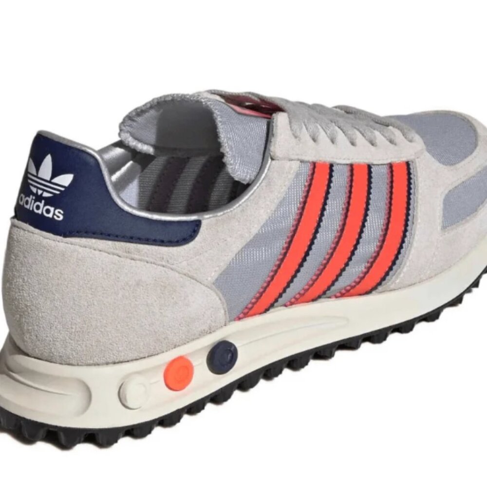 Adidas Men's LA Trainer OG Silver Metallic/Supplier Color/Dark Blue